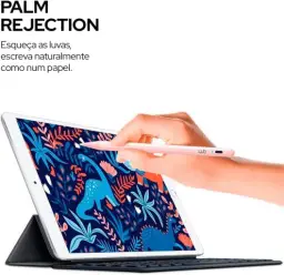 Caneta Pencil WB Para Apple iPad com Palm Rejection e Ponta de Alta Precisão — imagem 6