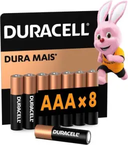 Duracell Pilhas Alcalinas AAA Palito