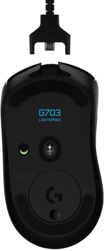 Mouse Gamer Sem Fio Logitech G703 LIGHTSPEED com RGB LIGHTSYNC — imagem 6