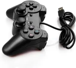 Joypad com fio USB 2.0 controle de jogo gamepad joystick para PC e laptop — imagem 3