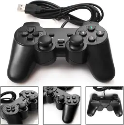 Joypad com fio USB 2.0 controle de jogo gamepad joystick para PC e laptop — imagem 8