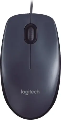 Mouse com fio USB Logitech M90 com Design Ambidestro e Facilidade Plug and Play — imagem 6