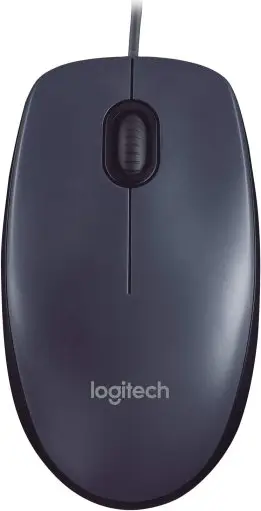 Mouse fio USB Logitech M90 Design