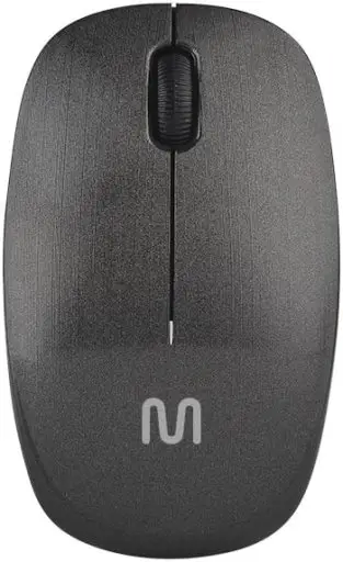 Mouse sem Fio Multi USB 2.4GHz 1200 DPI com 3 Botões e Design Ergonômico –