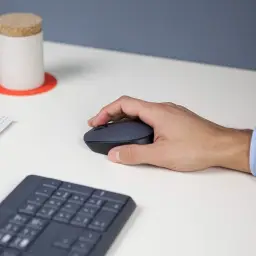 Combo Teclado e Mouse sem fio Logitech MK235 com Conexão USB — imagem 8