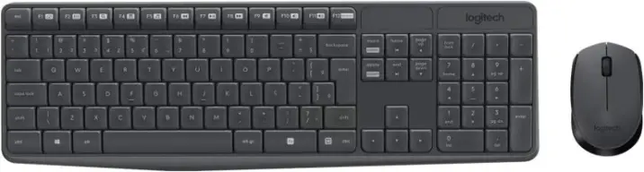 Combo Teclado Mouse sem fio Logitech