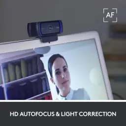 Webcam Full HD Logitech C920s com Microfone Embutido e Proteção de Privacidade — imagem 4