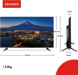 Smart TV Aiwa 32", Android, HD, Borda Ultrafina, HDR10 — imagem 10