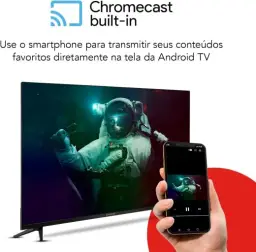 Smart TV Aiwa 32", Android, HD, Borda Ultrafina, HDR10 — imagem 8