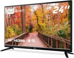 HQ Smart TV LED 24" 2 HDMI 2 USB WI-FI Androind 11 e Processador Quad Core — imagem 3
