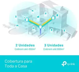 Kit Roteador Mesh Wi-Fi 6 Gigabit AX3000 - Deco X50(2-pack)(US) — imagem 4
