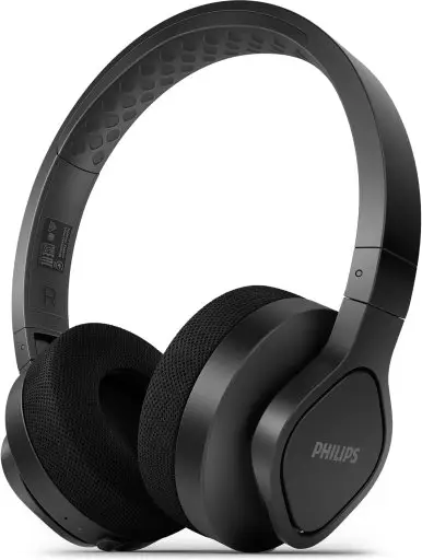 PHILIPS, Headphone Sport Bluetooth, TAA4216BK/00, Até 35 horas de bateria