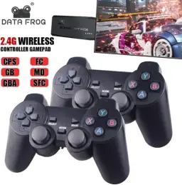 XUXL Consoles de Videogame, 4K 2,4G Wireless 10.000 jogos 32/64GB Retro Classic — imagem 3