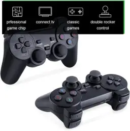XUXL Consoles de Videogame, 4K 2,4G Wireless 10.000 jogos 32/64GB Retro Classic — imagem 8