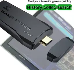 XUXL Consoles de Videogame, 4K 2,4G Wireless 10.000 jogos 32/64GB Retro Classic — imagem 7