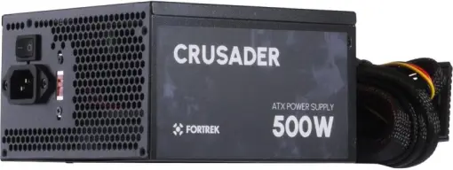 Fonte Gamer ATX 500W Crusader Preta Fortrek — imagem 8