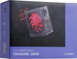 Fonte Gamer ATX 500W Crusader Preta Fortrek — imagem 10