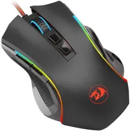 Redragon MOUSE GAMER GRIFFIN PRETO COM LED RGB - M607, UNICO — imagem 3