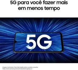 Celular Samsung Galaxy A17 5G, 256GB, 8GB, 50MP Tela 6.7" - Azul — imagem 3