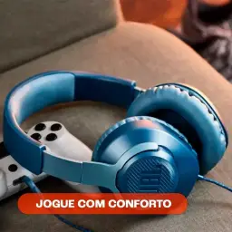 Fone de ouvido JBL Quantum 100, grande, preto — imagem 2