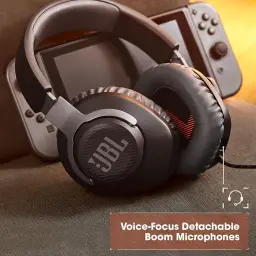 Fone de ouvido JBL Quantum 100, grande, preto — imagem 4