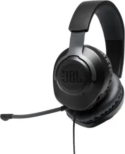 Fone ouvido JBL Quantum 100 grande preto