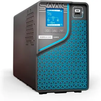 NOBREAK SMS GAMER 2000 VA SENOIDAL - LINE INTERACTIVE - WIFI - ENTRADA E SAÍDA