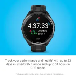 Garmin Smartwatch de corrida Forerunner® 965, visor AMOLED colorido — imagem 4