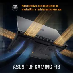 ASUS TUF Gaming F16 Intel Core 5, RTX 4050, 8 GB, 512 GB SSD, KeepOS,16.0'' FHD — imagem 6