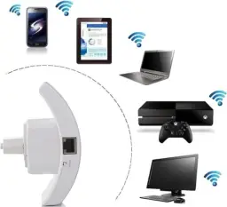 Repetidor Roteador Wifi 1800m Amplificador De Sinal Ultra Rápido Wireless Sem — imagem 6