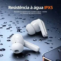 Fone de Ouvido Sem Fio Bluetooth, 40H de Reprodução com Display LED — imagem 8