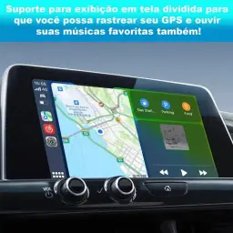 Adaptador CarPlay Android 2 em 1 Sem Fio, Dongle USB Mini para Conversão de — imagem 3