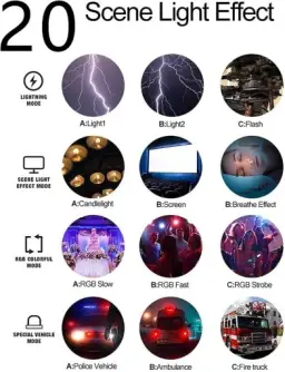Luz de vídeo ULANZI VL120 RGB, Luzes de vídeo de bolso LED On-Camera — imagem 5