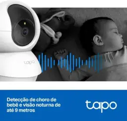 Camera de Segurança Wi-Fi 360º, 1080p Full HD TP-Link Tapo C200, Visão Noturna — imagem 5