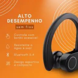 Fone de Ouvido, Bluetooth 5.4, IPX5 à Prova D'Água, 45h de Bateria — imagem 5