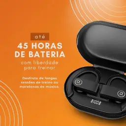 Fone de Ouvido, Bluetooth 5.4, IPX5 à Prova D'Água, 45h de Bateria — imagem 3