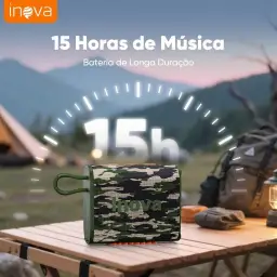 Caixa de Som, inava, Go-4 Pro, Bluetooth, Portátil,12h de reprodução — imagem 6