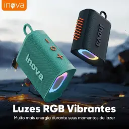 Caixa de Som, inava, Go-4 Pro, Bluetooth, Portátil,12h de reprodução — imagem 2