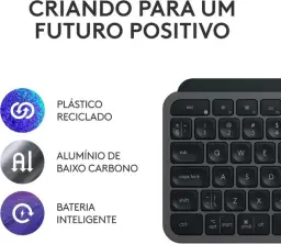 Combo Teclado e Mouse Sem Fio MX Keys S com Apoio para as Mãos — imagem 10