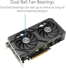 PLACA DE VIDEO ASUS DUAL RADEON RX 7600 EVO OC EDITION 8GB GDDR6 128 BITS - — imagem 3
