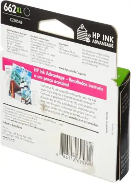 Cartucho HP 662XL Preto Original (CZ105AB) Para ImpressoraDeskJet 2516, 3516 — imagem 3