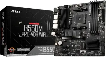 Placa Mãe MSI B550M PRO-VDH WIFI