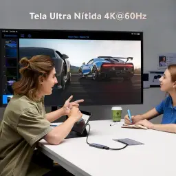 UGREEN Revodok Pro Hub USB C 6 em 1, Adaptador Hub com 4 USB C & A 3.2 de — imagem 3