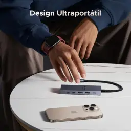 UGREEN Revodok Pro Hub USB C 6 em 1, Adaptador Hub com 4 USB C & A 3.2 de — imagem 6