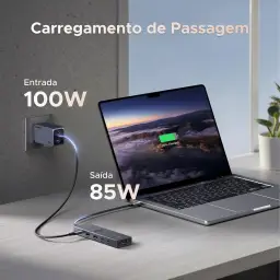 UGREEN Revodok Pro Hub USB C 6 em 1, Adaptador Hub com 4 USB C & A 3.2 de — imagem 5