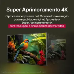 Smart TV 4K 65" LG UHD 65UA85 Processador α7 AI Ger8 4K Super Upscaling Google — imagem 11