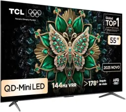 Smart TV TCL 55 Polegadas QLED Mini LED