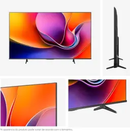 Hisense Smart TV 4K 75" Polegadas 75A6NV com Dolby Vision, HDR10, HLG — imagem 3