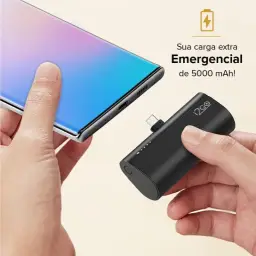 I2GO, Carregador Portátil (Power Bank), Pocket, 5000mAh, Não Necessita Cabos — imagem 3