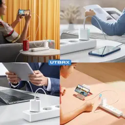 Carregador 25w Turbo Para iPhone 8 X Xr 11 12 13 14 Pro Max Fonte Usb C — imagem 7